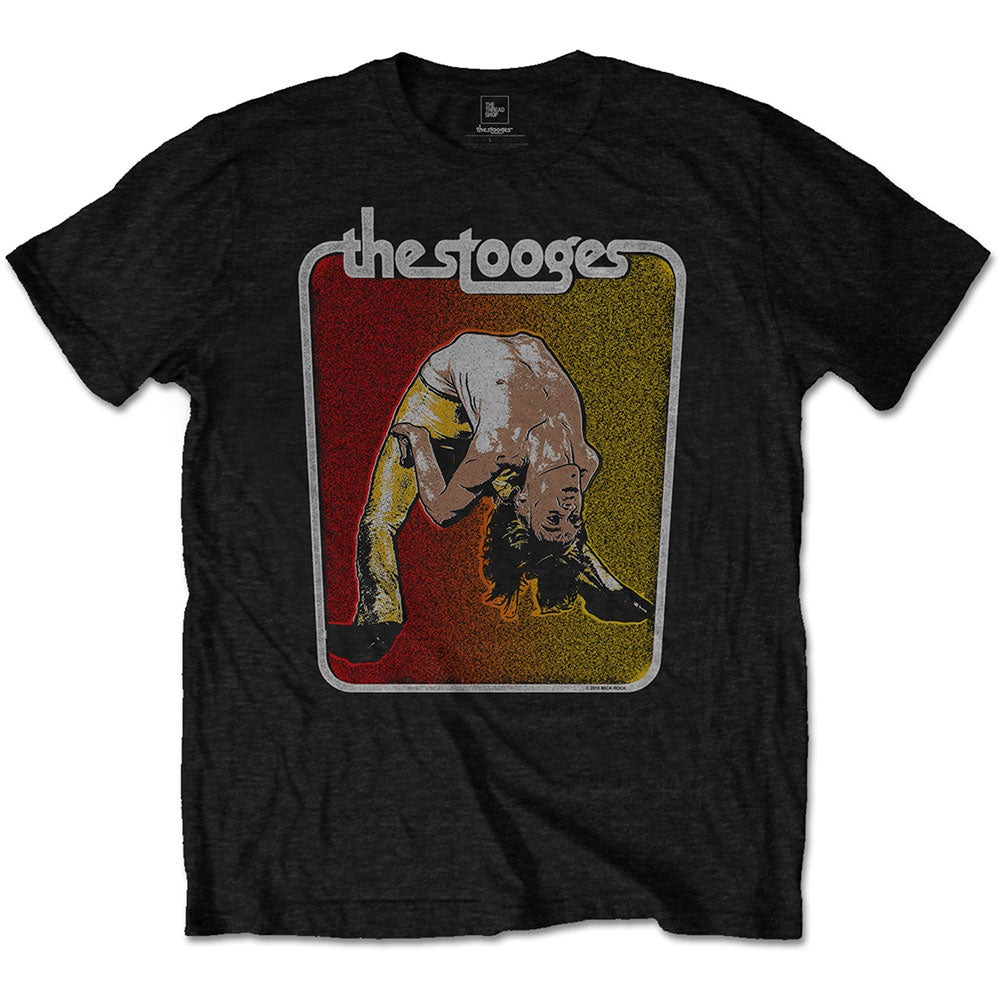 Image of Iggy & The Stooges Unisex T-Shirt - Iggy Bent Double Rock Off