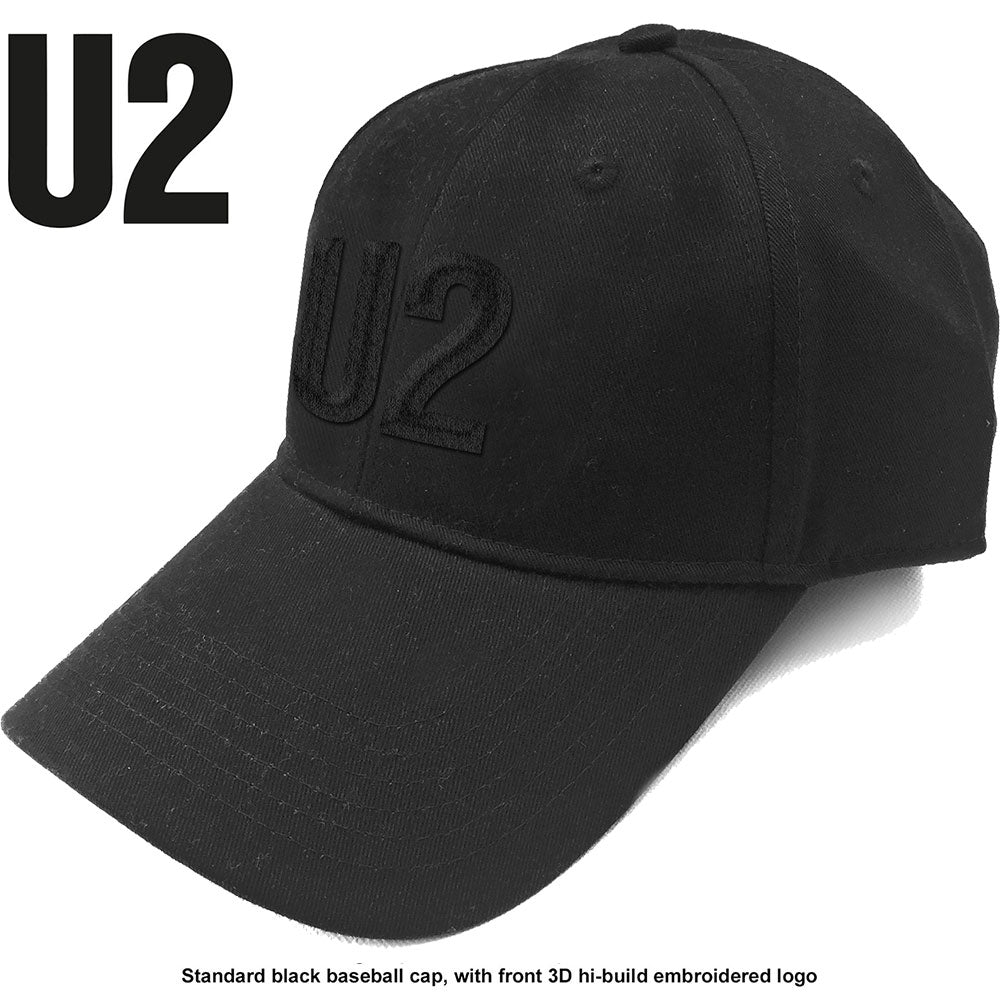 Image of U2 T-Shirt - Baseball Cap Rock Off