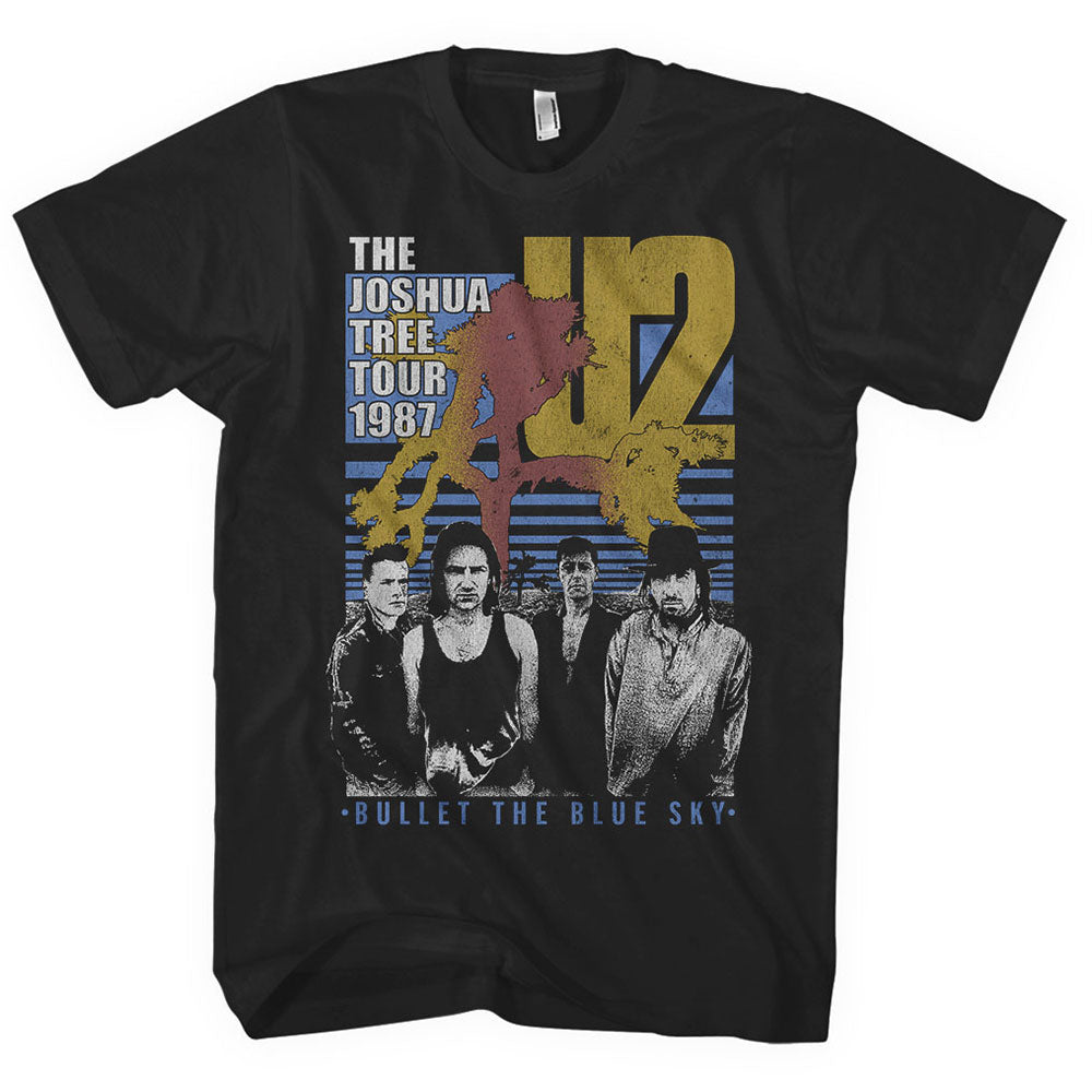 Image of U2 T-Shirt - Bullet The Blue Sky Rock Off