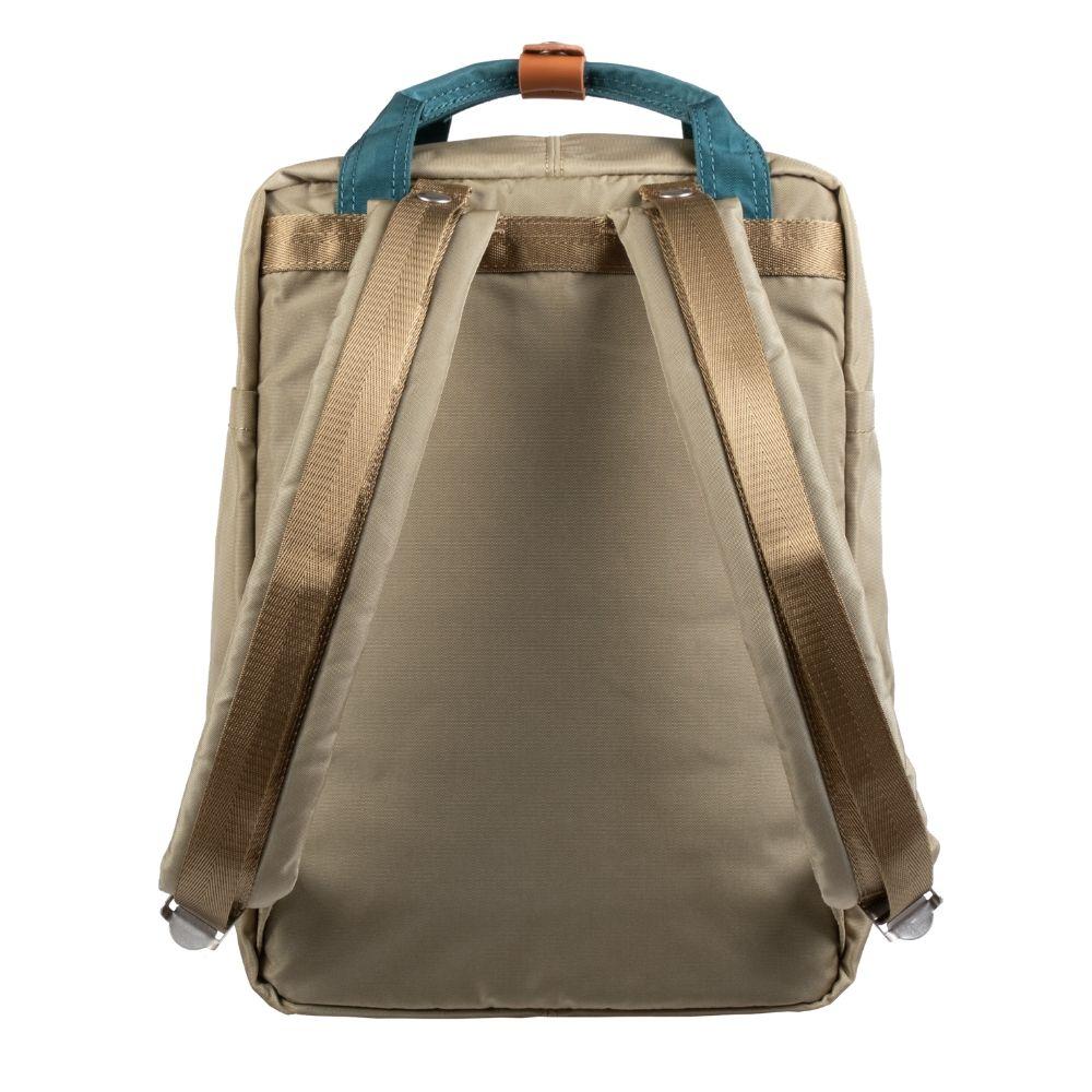 Doughnut Bag Macaroon Glossy Beige x Maroon