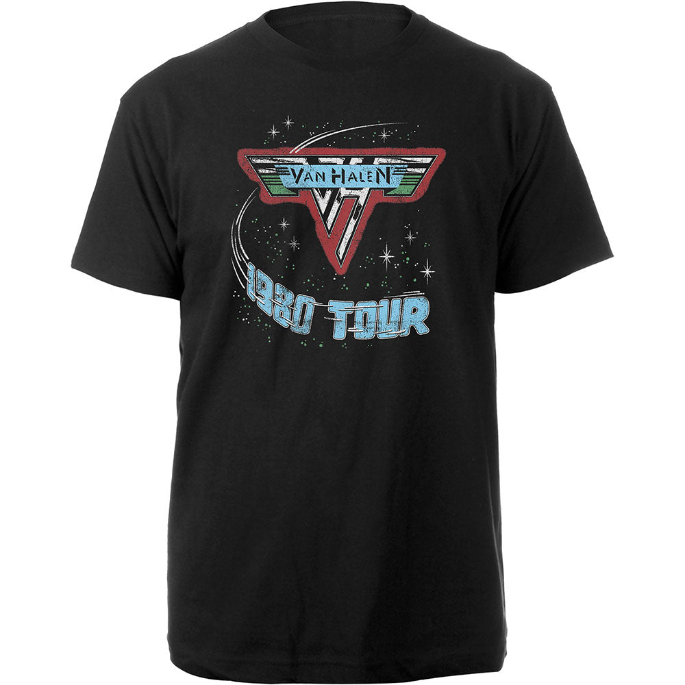 Image of Van Halen T-Shirt - 1980 World Tour Rock Off