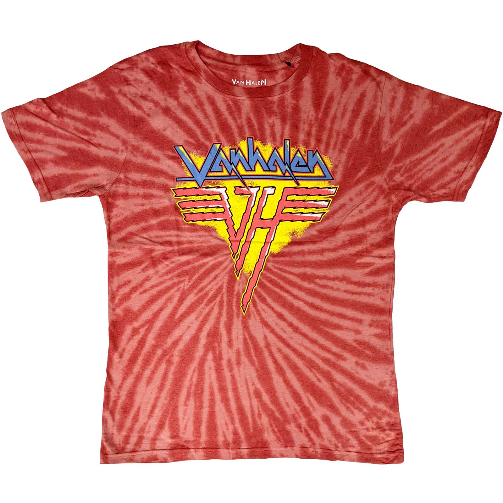 Image of Van Halen T-Shirt - Jagged Logo Rock Off