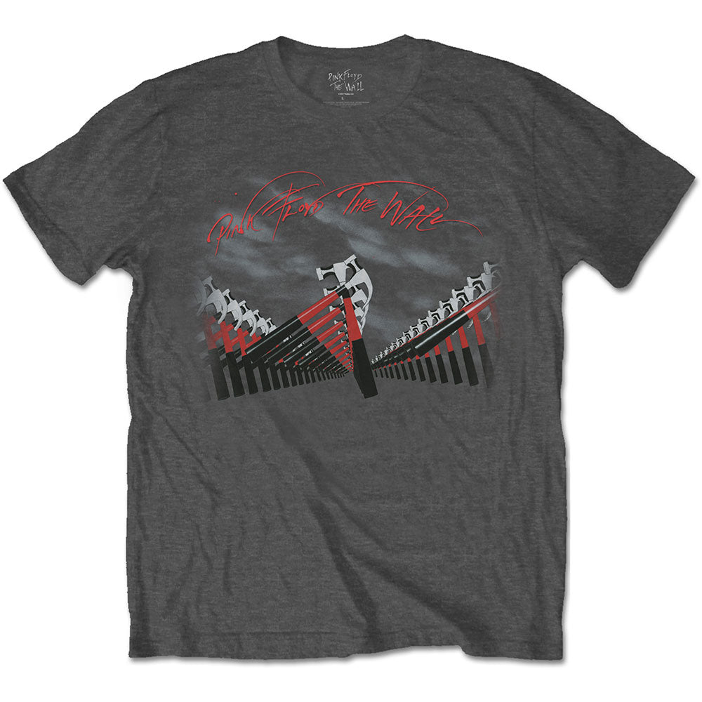 Image of Pink Floyd T-shirt - The Wall Marching Hammers Rock Off