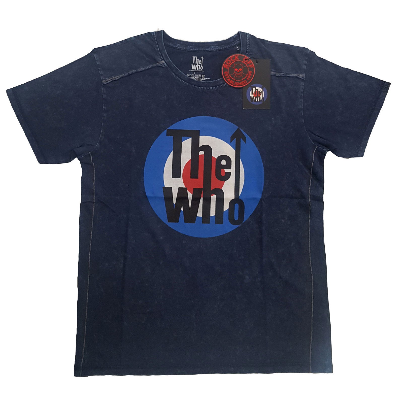 Image of The Who T-shirt - Target Logo Rock Off