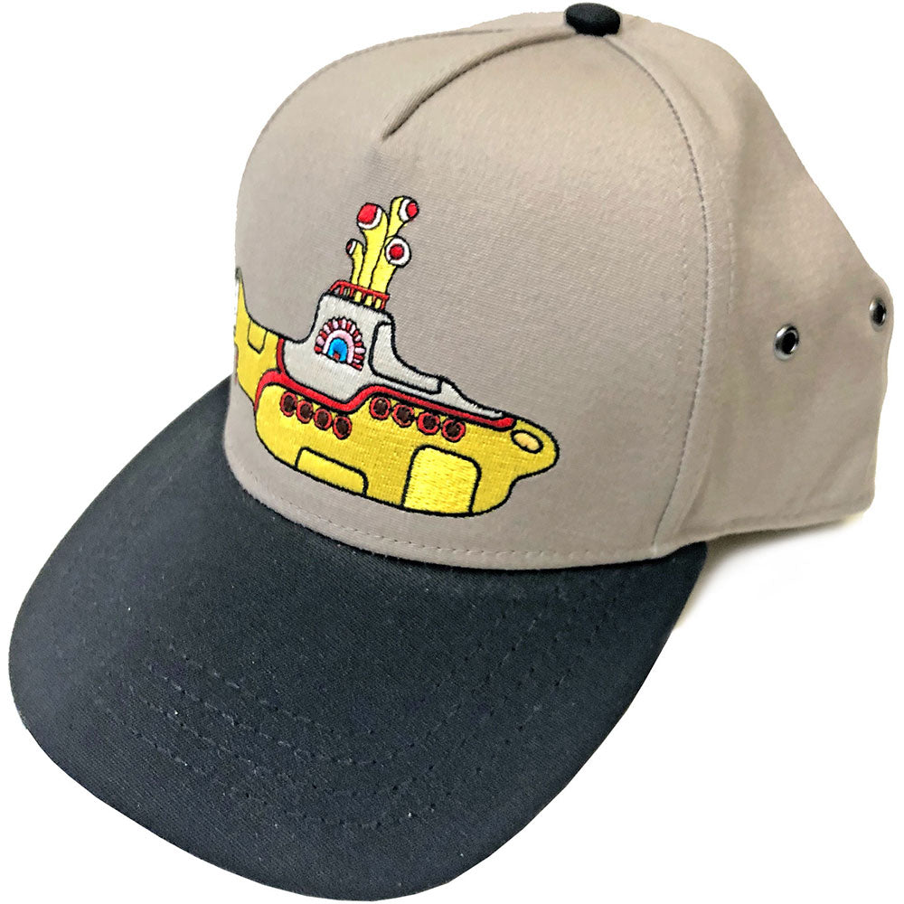 Image of The Beatles Unisex Snapback Cap - Yellow Submarine Rock Off