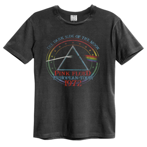 Image of Mens' Pink Floyd T-shirt - 1972 Tour, Charcoal