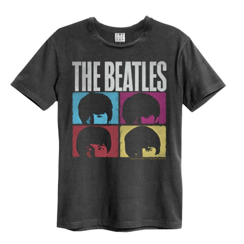 Image of The Beatles Hard Days Amplified Men's T-shirt