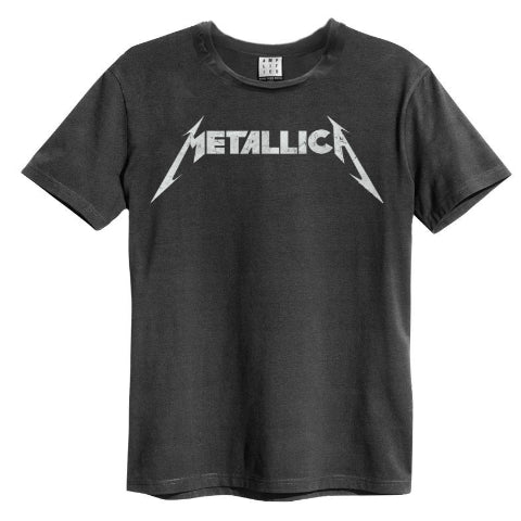 Image of Metallica Logo Amplified Men's T-shirt