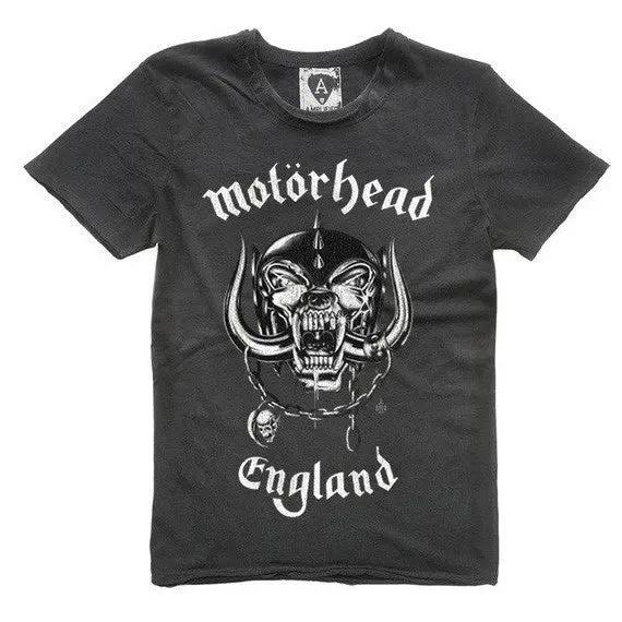 T-Shirt Motörhead Wings Badge Homme - Manches Courtes Blanc