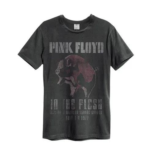 Image of Mens' Pink Floyd T-shirt - In the Flesh, Charcoal