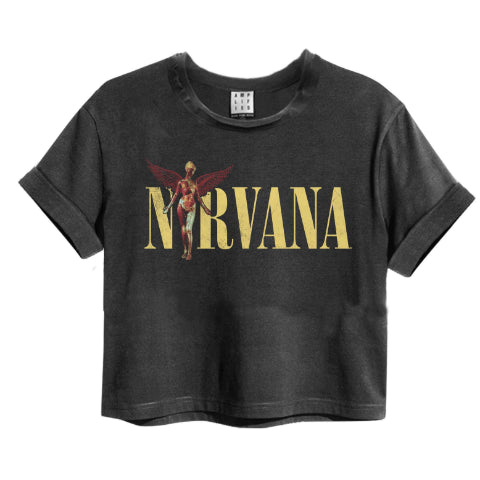 Image of Nirvana In Utero Amplified Crop Top