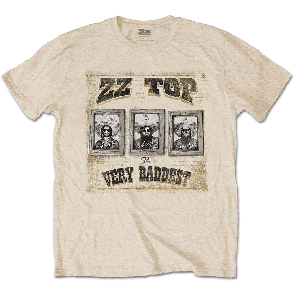Image of ZZ Top T-shirt - Very Baddest Rock Off