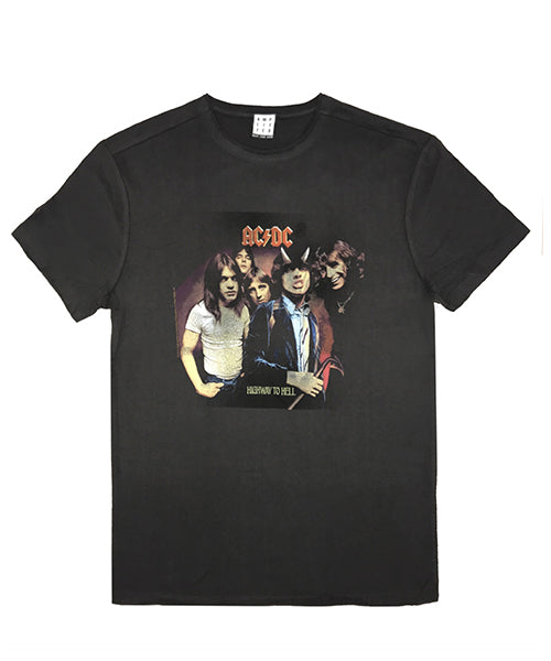 Image of AC/DC Highway To Hell Charcoal T-Shirt