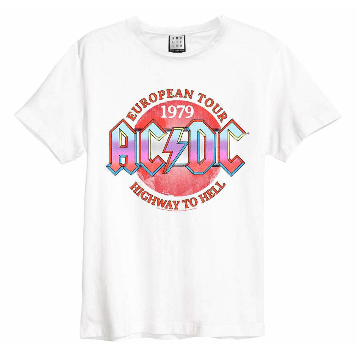 Image of AC/DC T-Shirt - Vintage 79 Amplified
