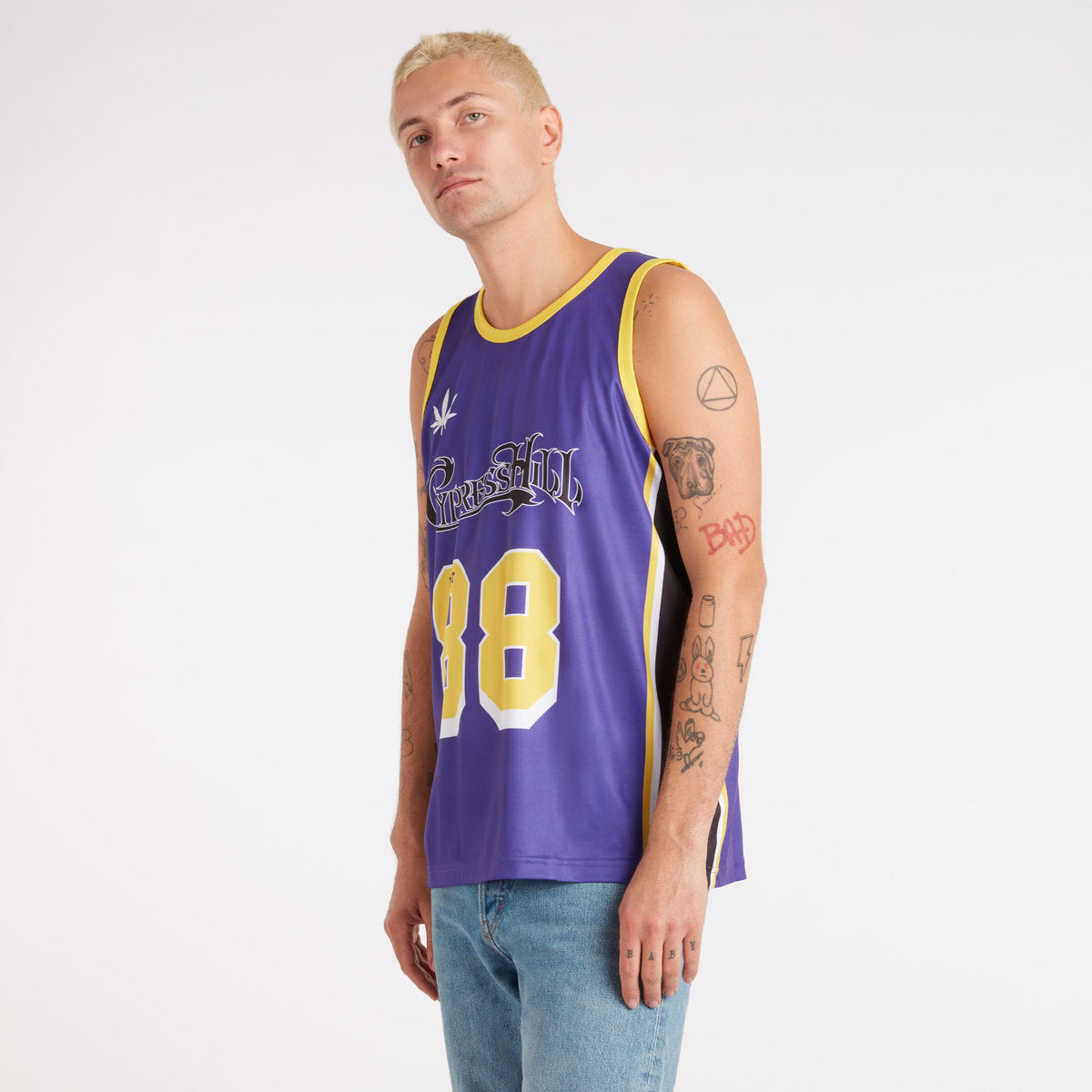 Image of Cypress Hill - Greenthumb Basketball Vest Amplified