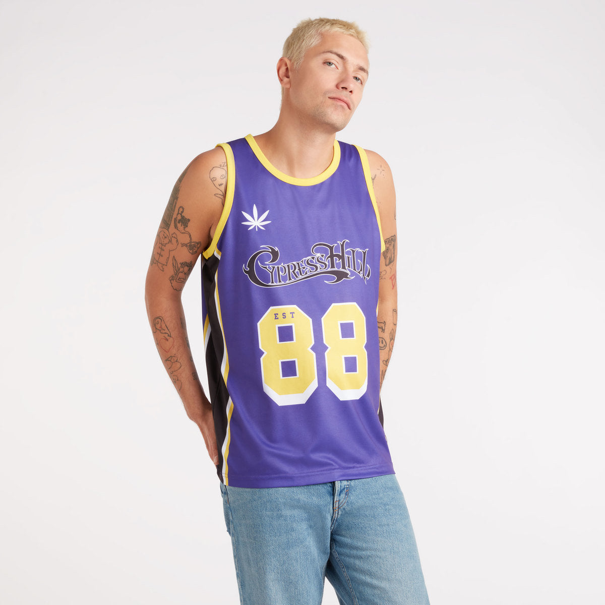 Image of Cypress Hill - Greenthumb Basketball Vest Amplified