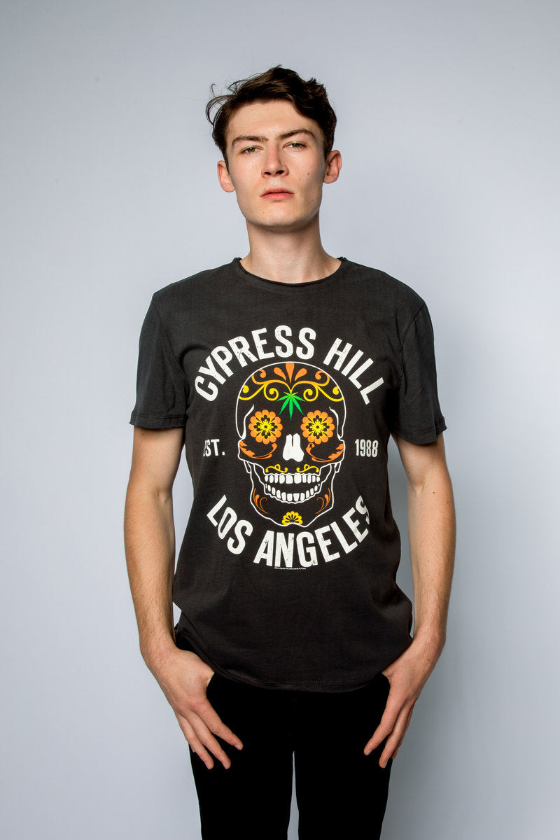 Image of Cypress Hill T-Shirt -Skull Amplified