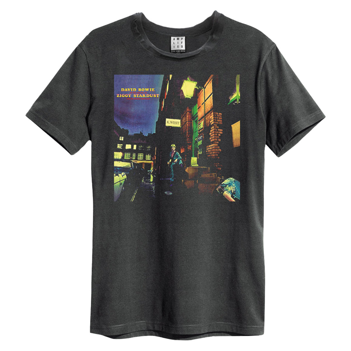 Image of David Bowie T Shirt - Ziggy Stardust Amplified