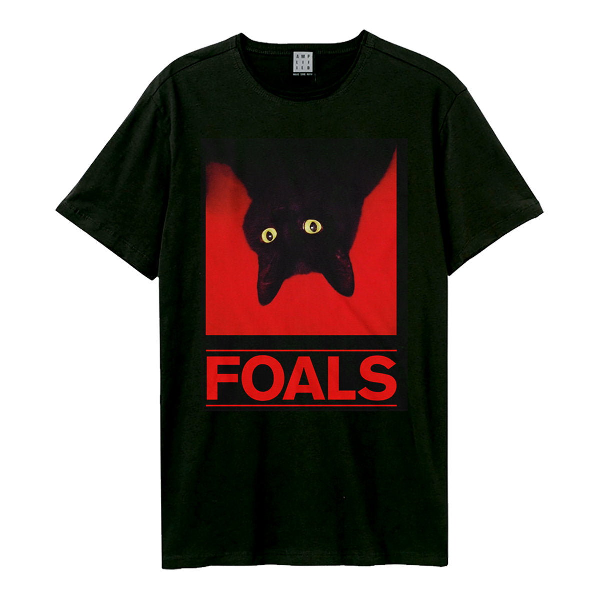 Foals Men s T shirts Black Cat Backstage Originals