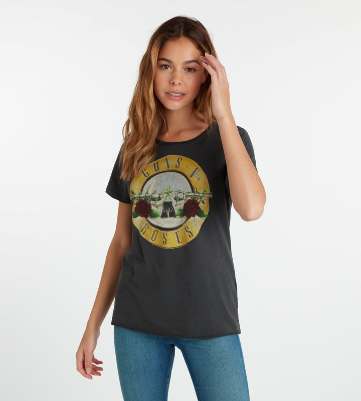 Women's Guns n' Roses T-shirt - Drum Logo