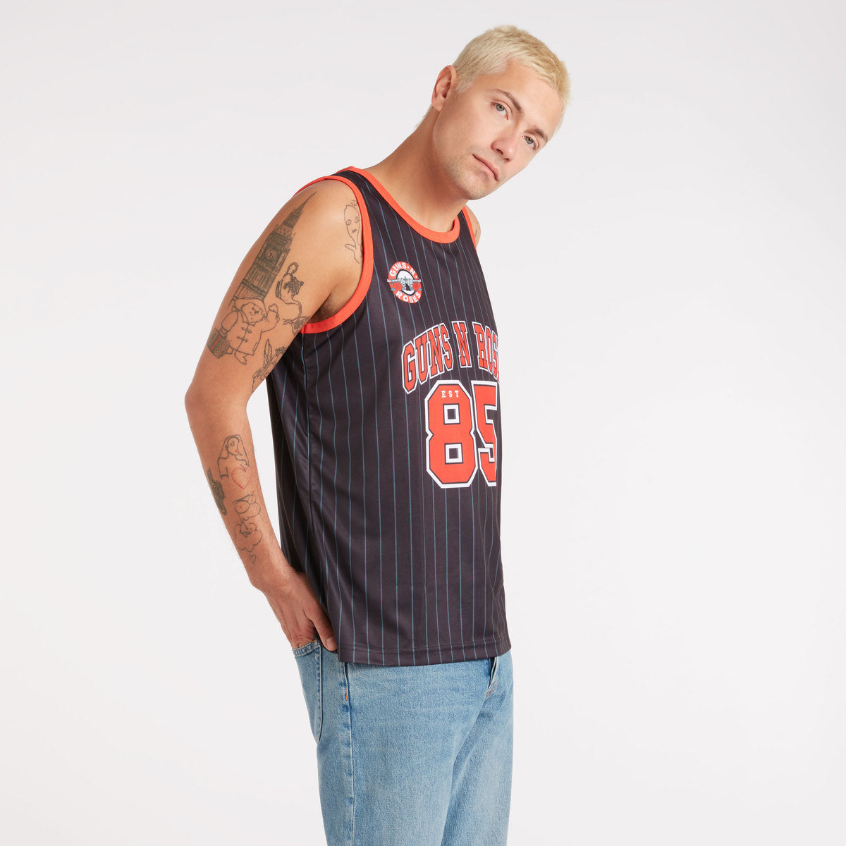 Image of Guns N Roses - Paradise City Basketball Vest Amplified