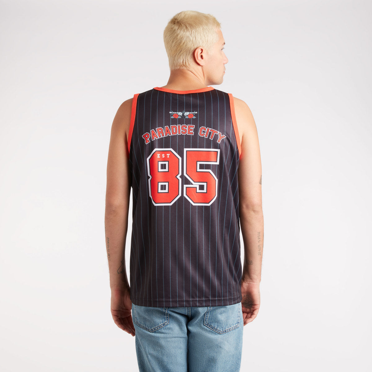 Image of Guns N Roses - Paradise City Basketball Vest Amplified