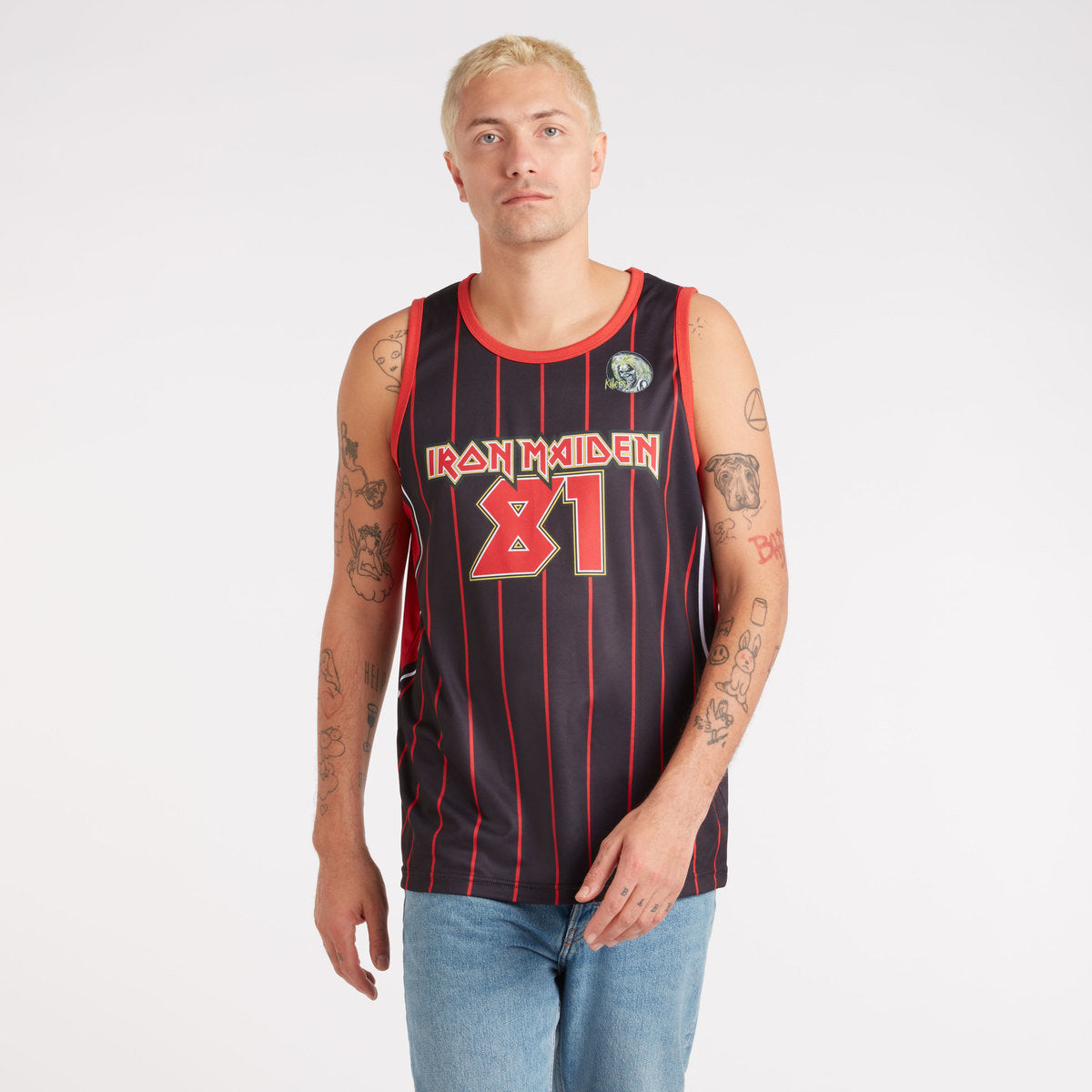 Image of Iron Maiden - Killers Basketball Jersey Amplified