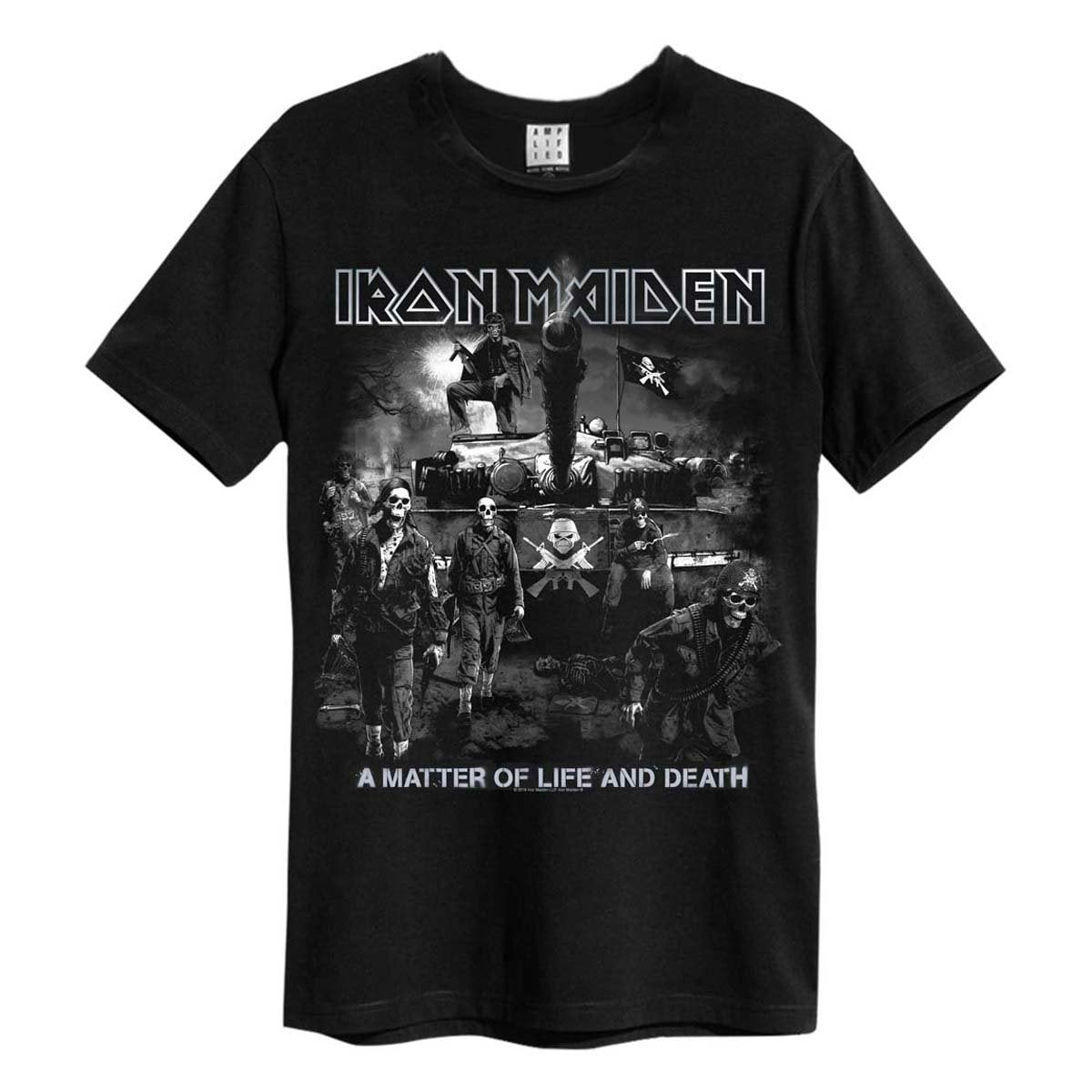 Image of Iron Maiden T-shirt - Life or Death Amplified