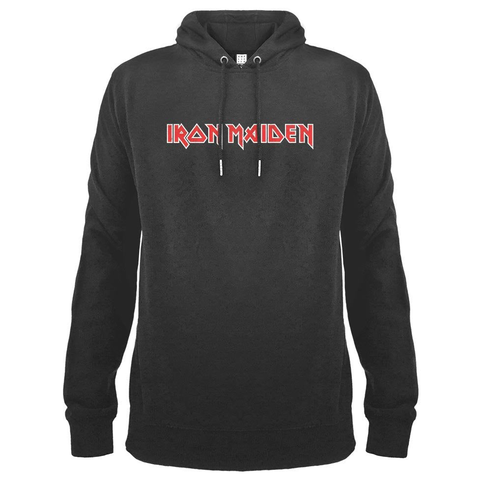 Image of Iron Maiden Hoodie - Logo Amplified