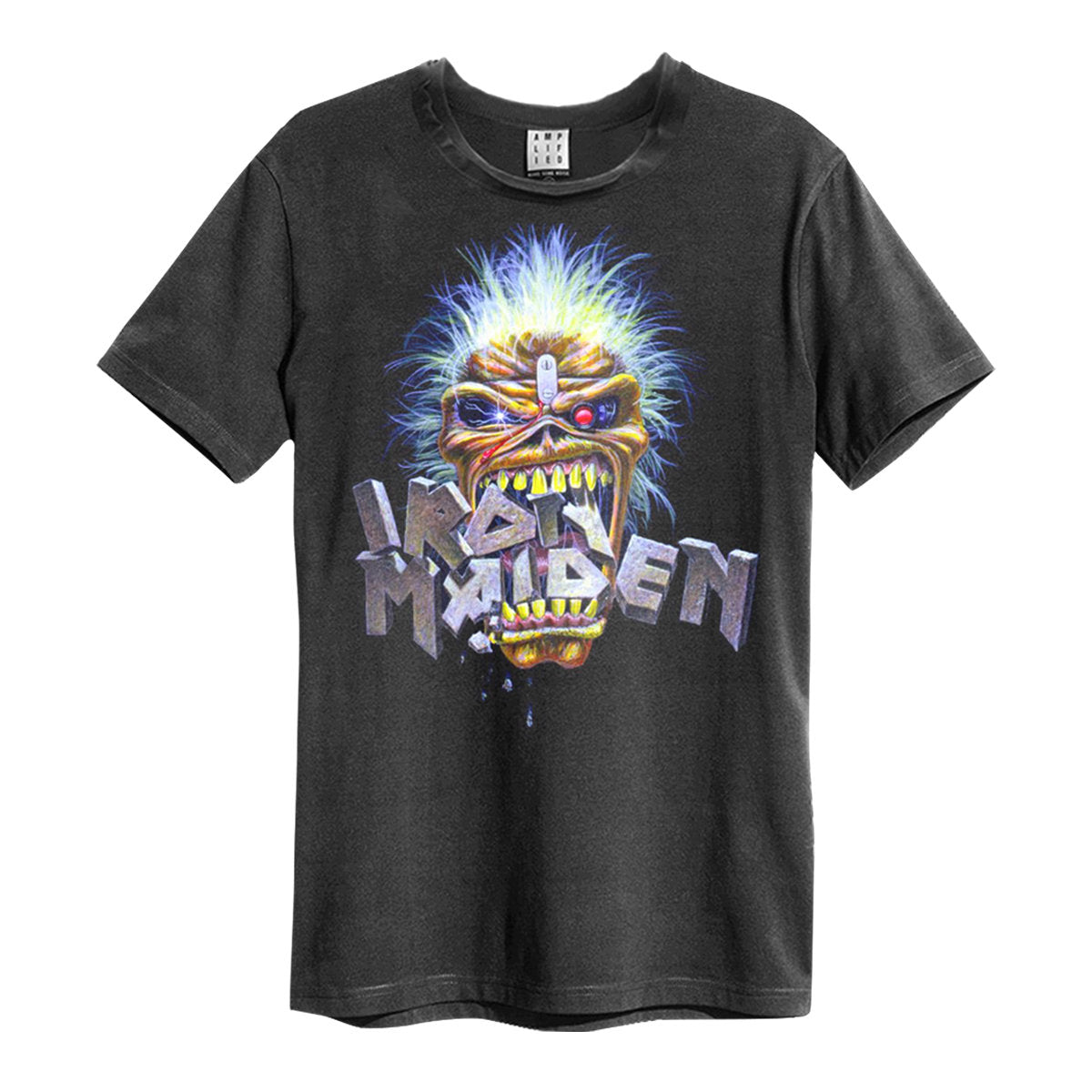 Image of Iron Maiden T-shirt - Maiden Chomp Amplified