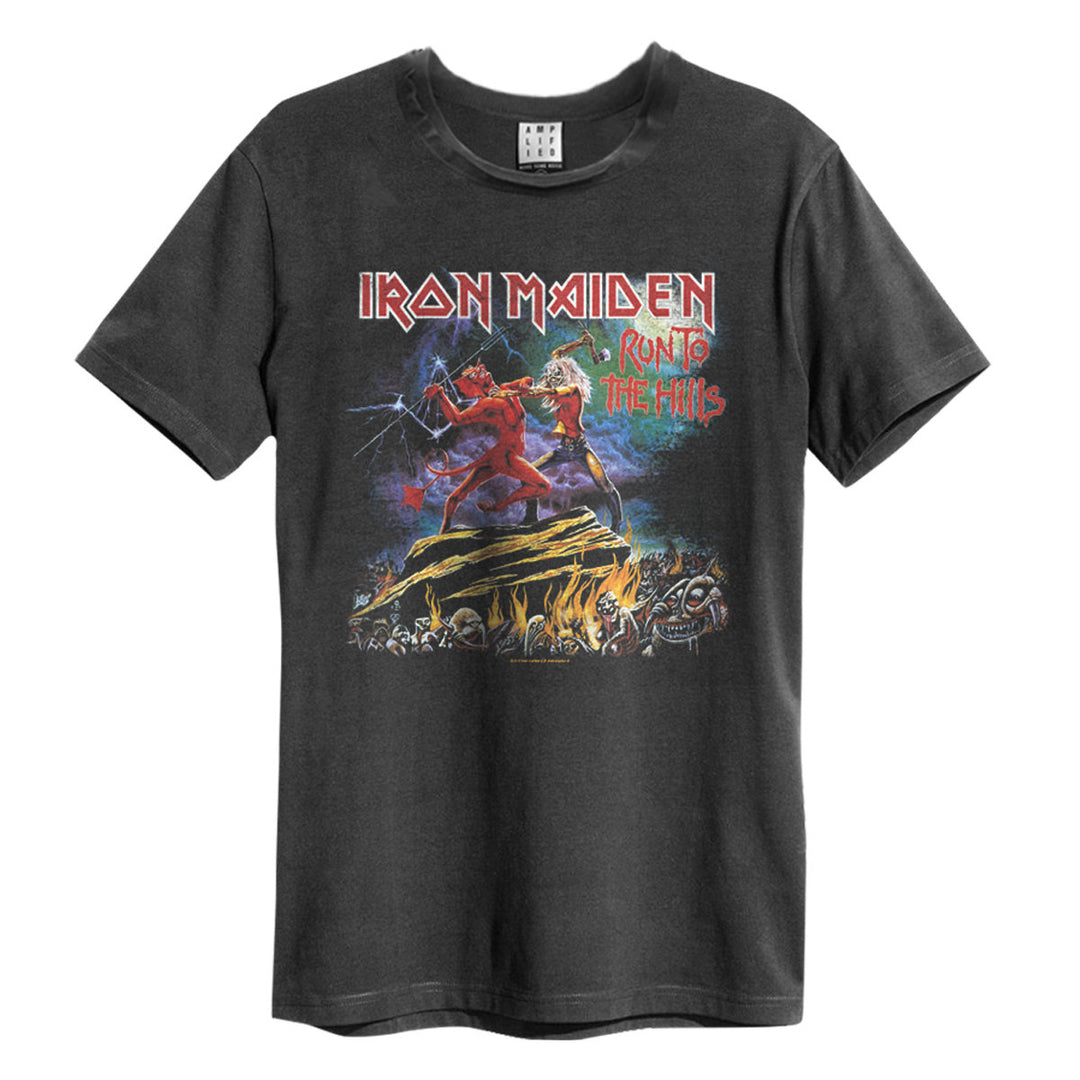 Iron Maiden T Shirt - Run to The Hills