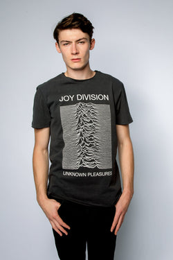 Image of Joy Division T Shirt - Unknown Pleasures, Charcoal