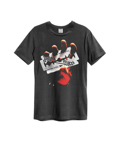 Judas Priest British Steel Men's Amplified T-shirt