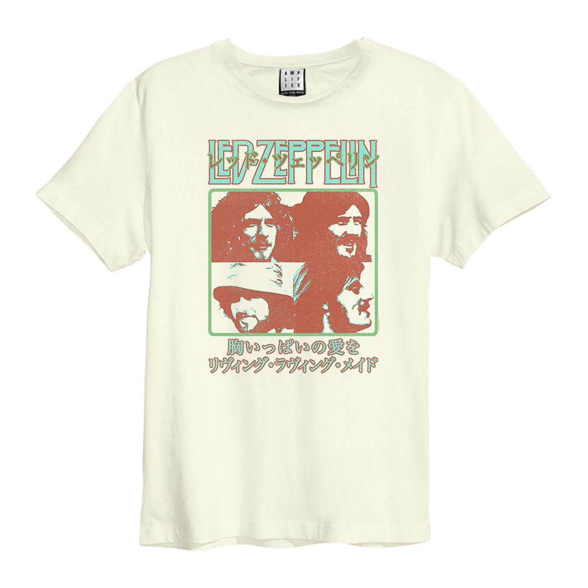 Image of Led Zeppelin T-shirt - Japan Poster Amplified