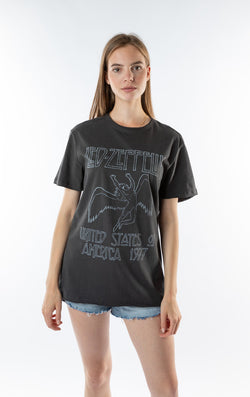 Image of Led Zeppelin T-shirt - USA '77
