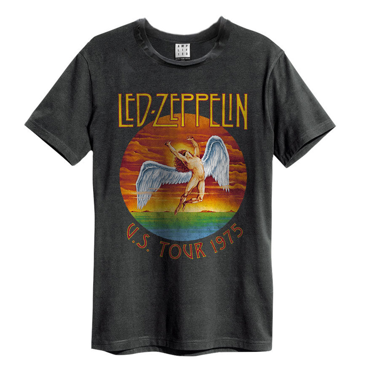Image of Led Zeppelin T-shirt - US Tour 1975 Amplified