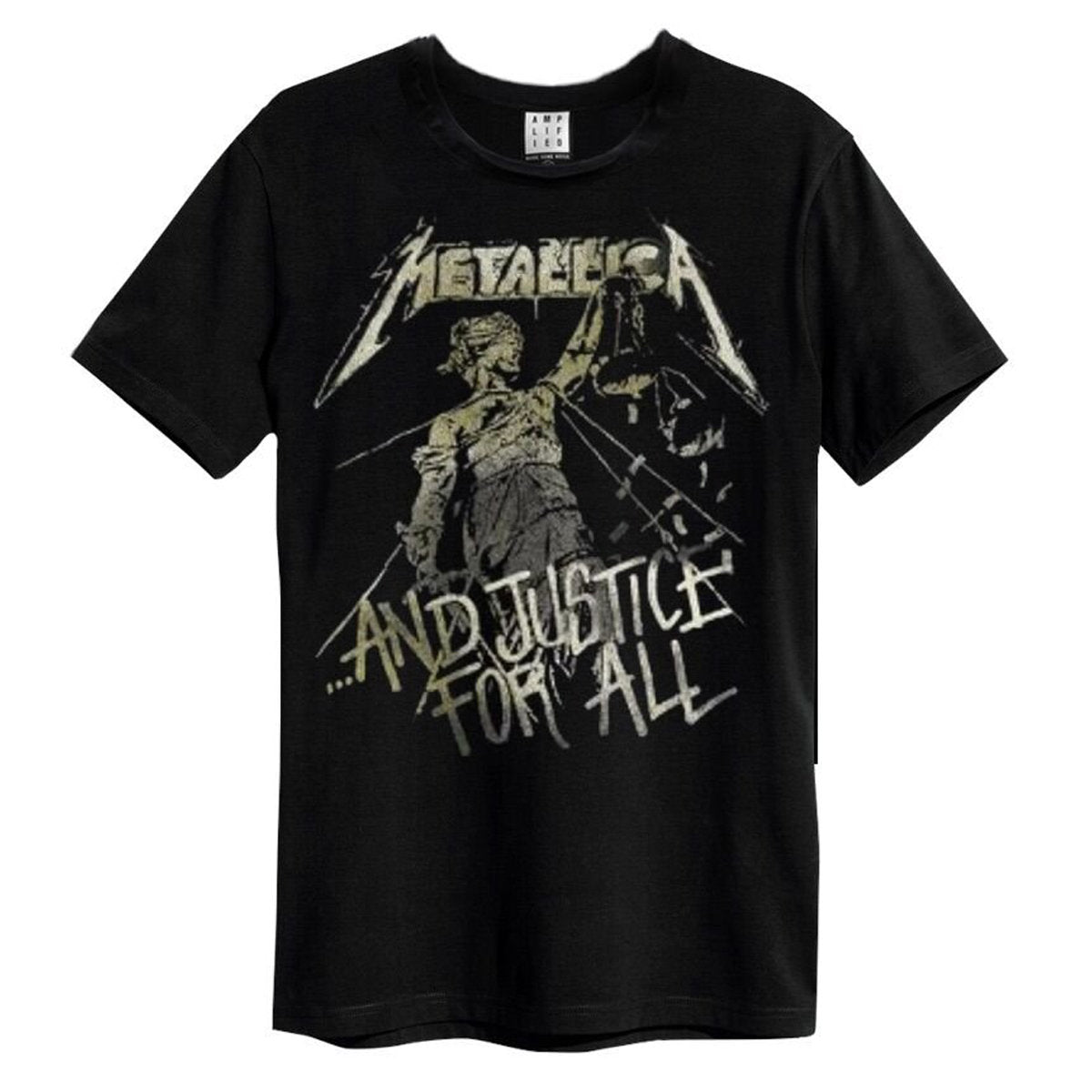 Image of Metallica T-Shirt - Justice For All Amplified