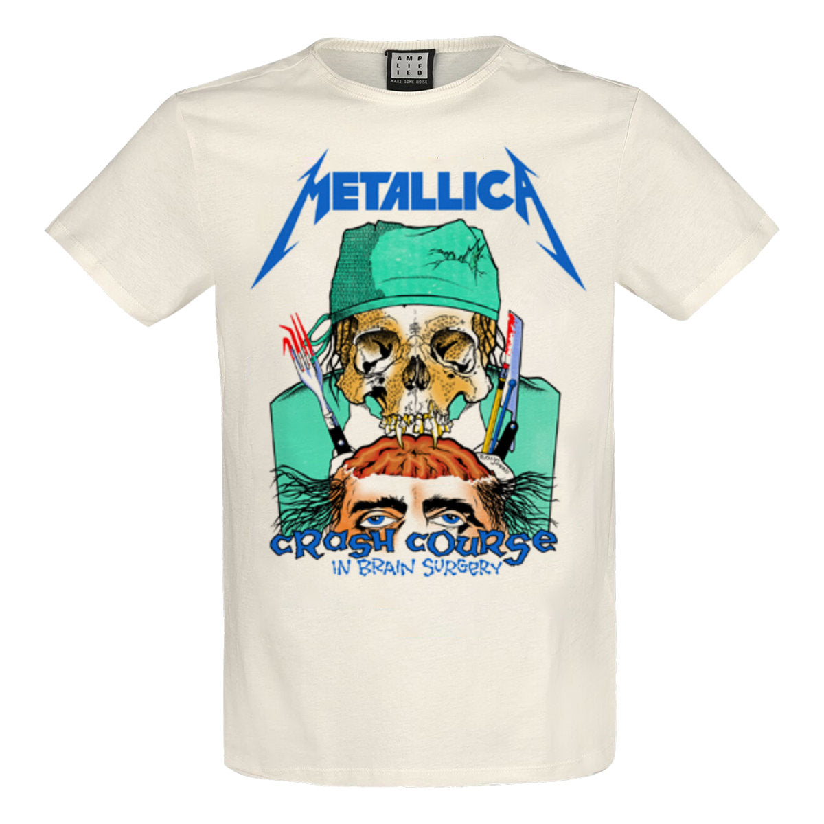 Image of Metallica T-Shirt - Crash Course In Brain Surgery Amplified