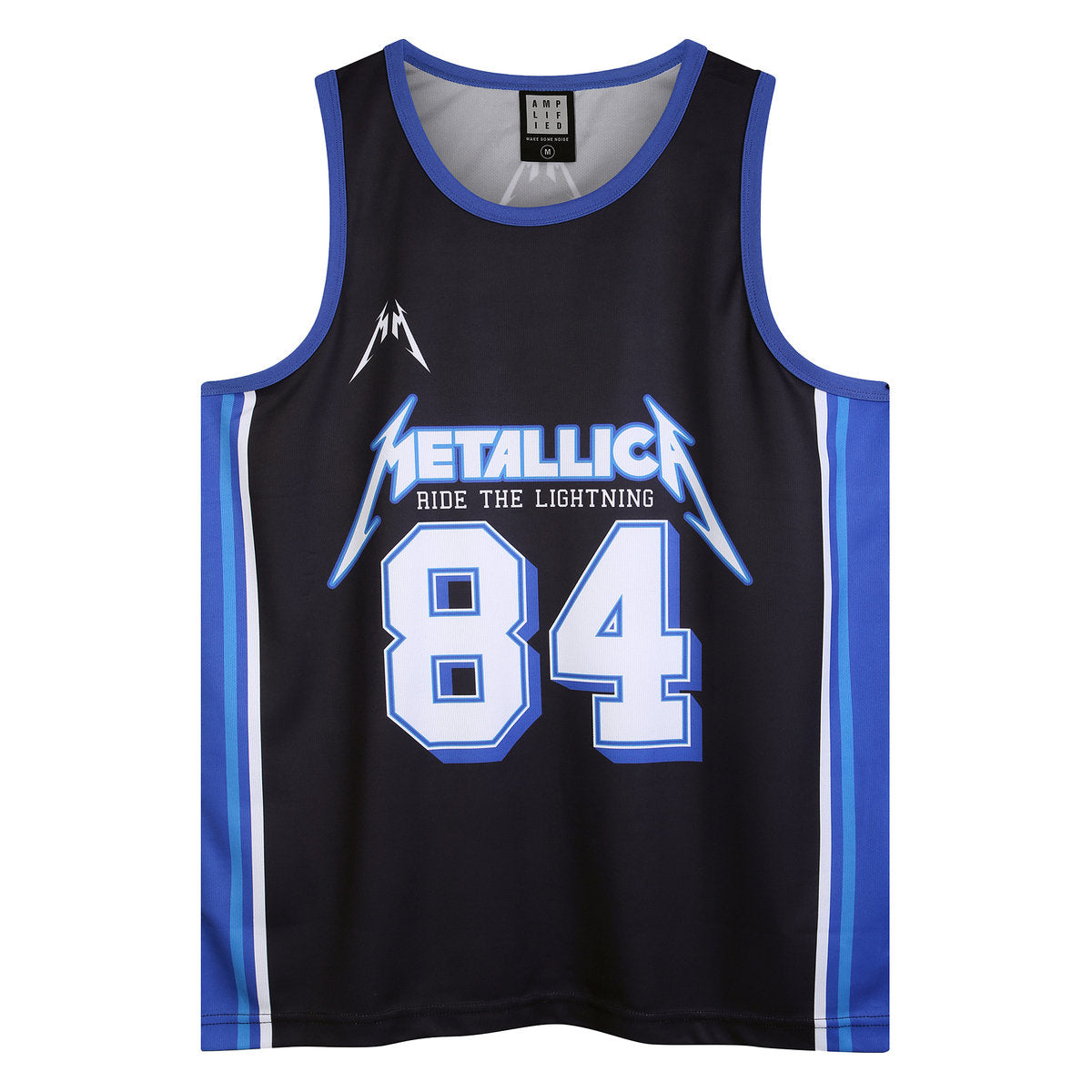 Image of METALLICA - Ride The Lightning Basketball Jersey Amplified