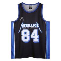 Image of METALLICA - Ride The Lightning Basketball Jersey