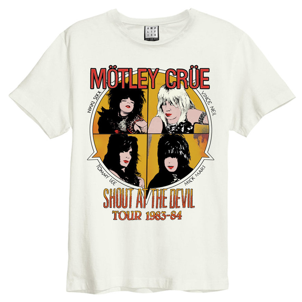 Image of Mötley Crüe T-Shirt - Shout At The Devil Amplified