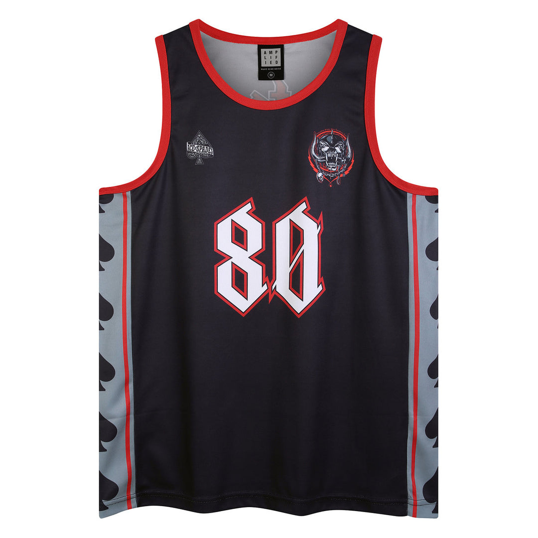 Motorhead - Live to Win Basketball Jersey