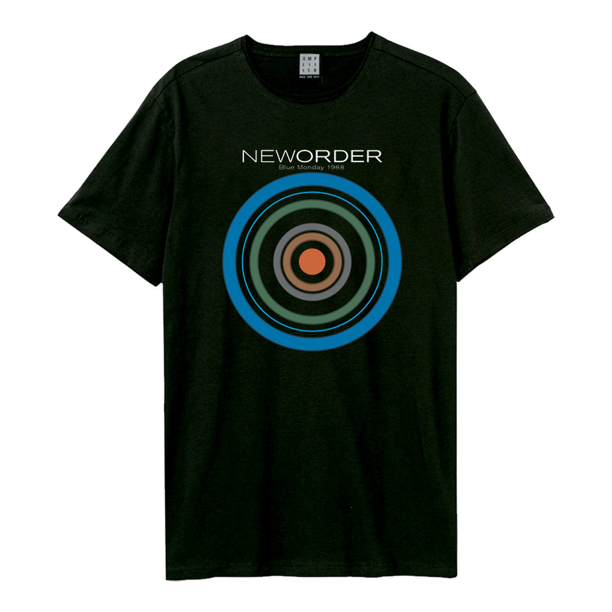 Image of New Order Men's T-Shirt - Blue Monday Amplified