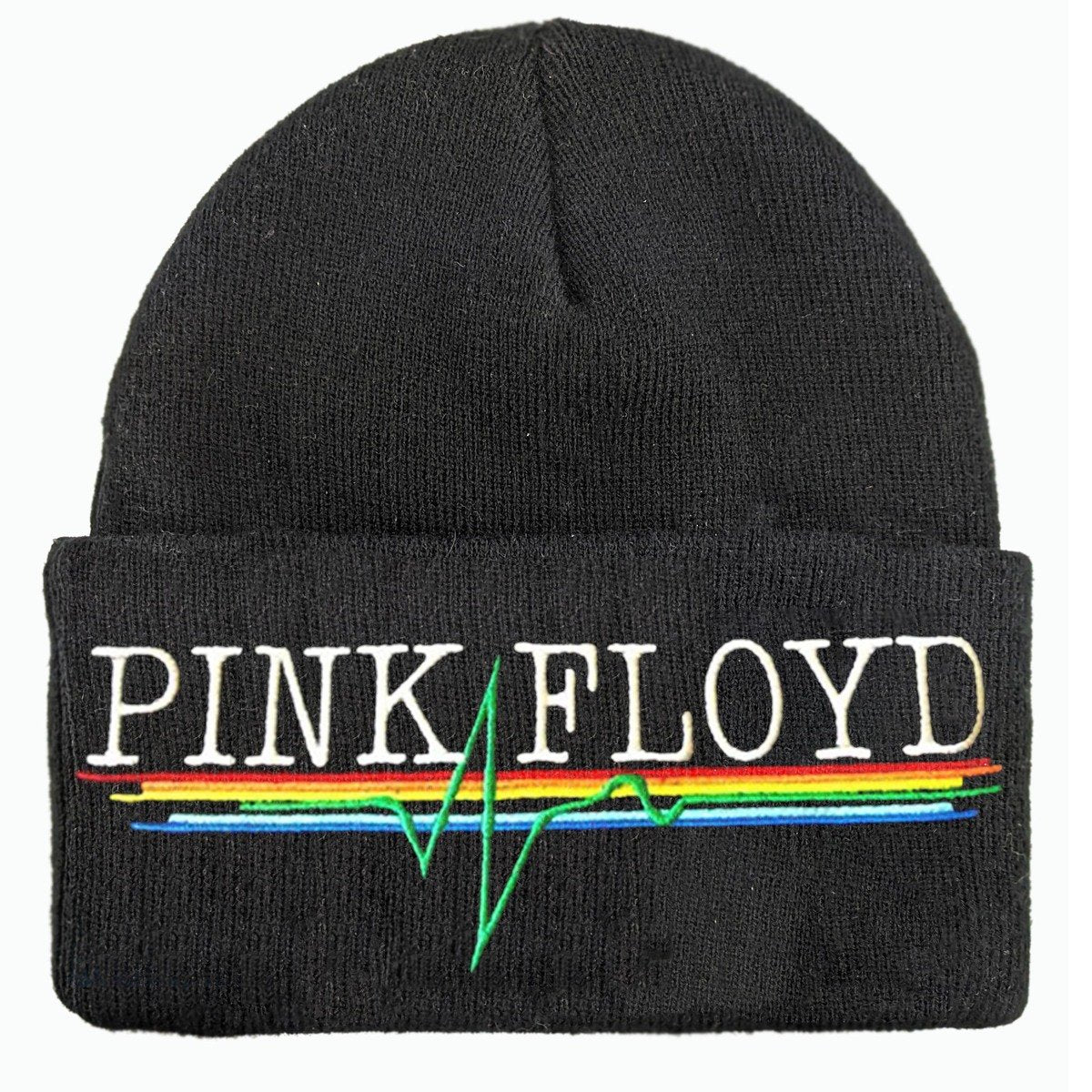 Image of Pink Floyd Beanie - Heart Beat Pyramid Beanie Amplified