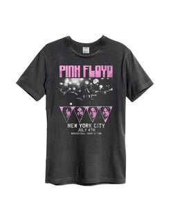 Image of Mens' Pink Floyd T-shirt - New York Wooster Hall, Charcoal