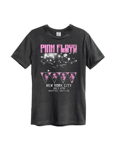 Mens' Pink Floyd T-shirt - New York Wooster Hall, Charcoal