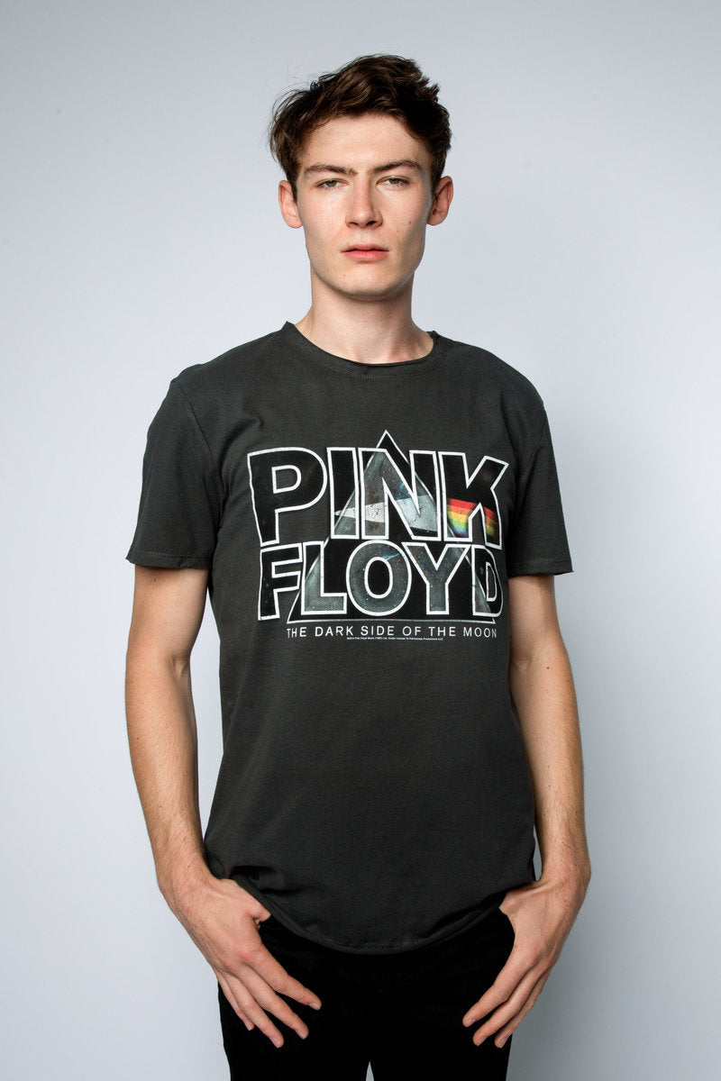 Image of Pink Floyd T-Shirt- Space Pyramid Amplified