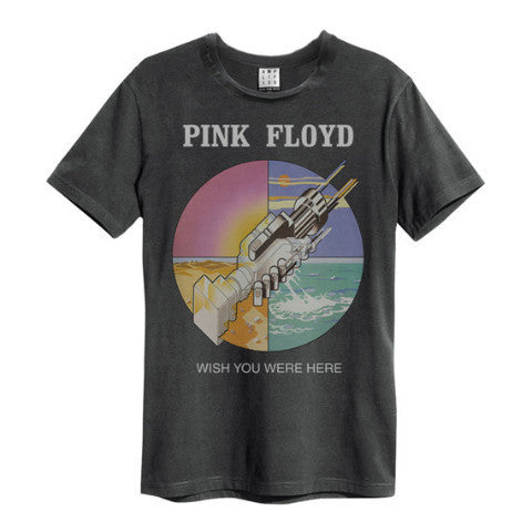 Image of Mens' Pink Floyd T-shirt - Wish You Were Here, Charcoal