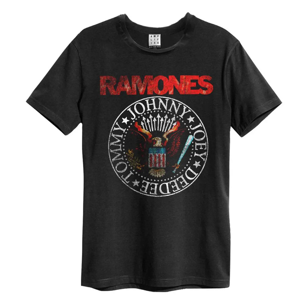 Image of Ramones T Shirt - Vintage Seal Amplified