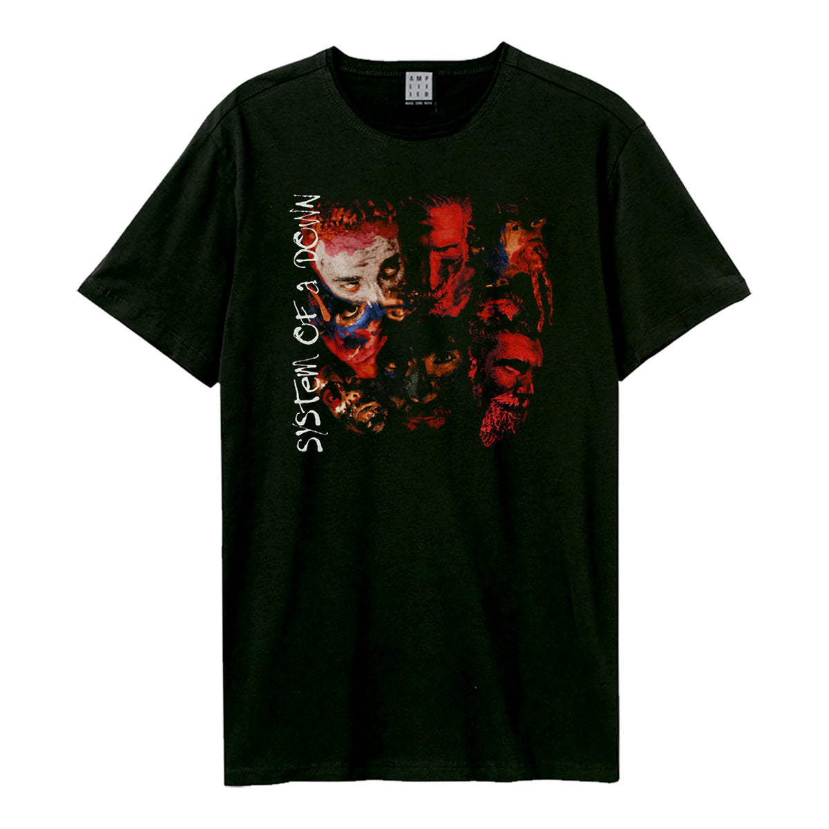 Image of System of a Down Men's T-shirt - Painted Faces Amplified